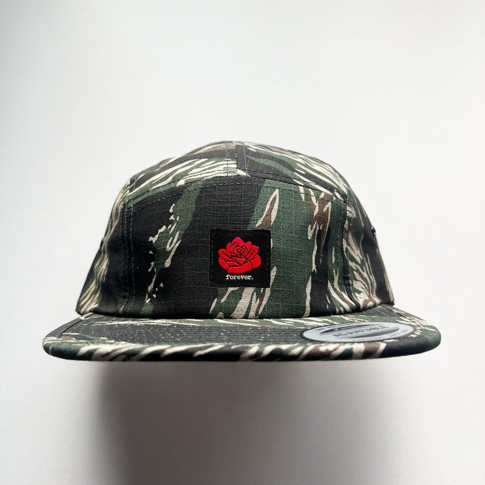 Strength & Heart - Tiger/Black, Forever 5 Panel Camp Hat